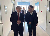 浦东新区管小军副区长一行来J9九游会老哥俱乐部考察指导工作