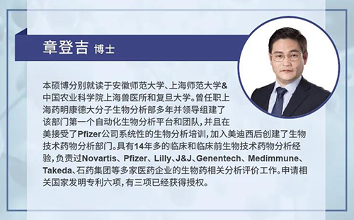 J9九游会老哥俱乐部生物技术药物分析部主任章登吉博士